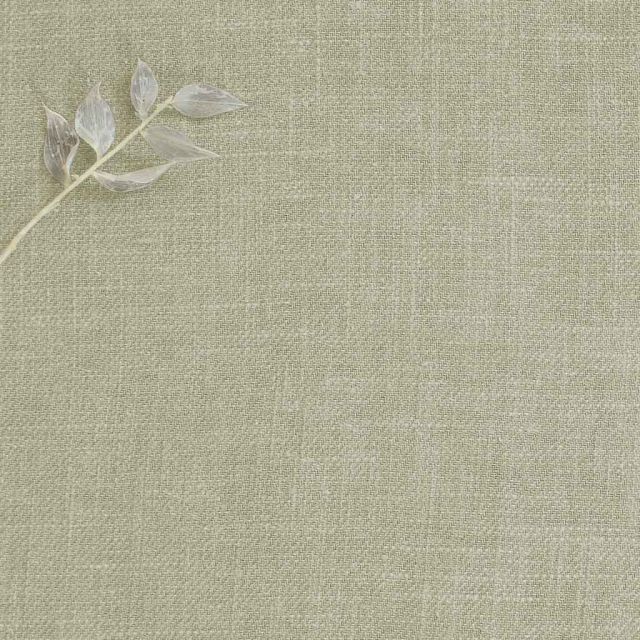 Enni Chalk - Linen Mix Fabric - Soft Finish - Ideal for Curtains and Blinds
