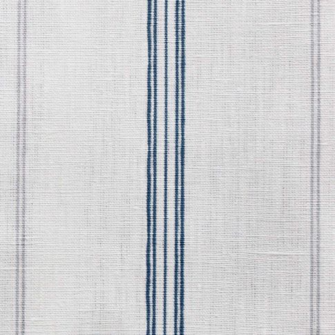 Elise Ink-WHT - vertical two tone striped fabric.