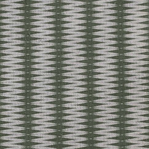 Ksenia Khaki - Gardintyg, Grönt geometriskt mönster