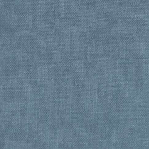 Linnea Blue Mist - Blått linnetyg för gardiner