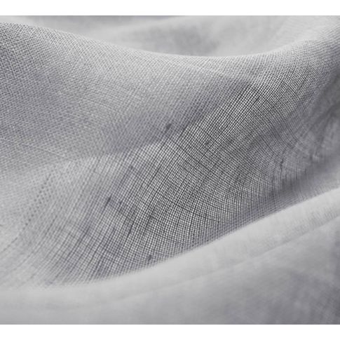 Molly Grey - Grått linnetyg för gardiner