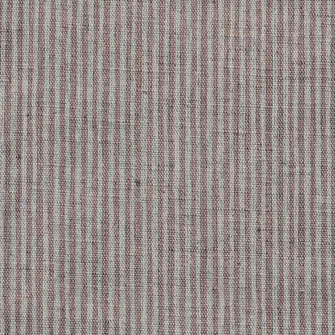 Laila New Blush - Curtain fabric with Pink stripes