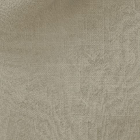 Perla Putty - Beige Beige halvlinnetyg för gardiner, kläder