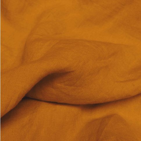 Ulrike Tangerine - Stentvättat orange halvlinne