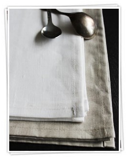 Buy beautiful linen napkins online from Ada & Ina Linen Fabric Store