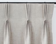 Trippelveckband huvudstycke för måttbeställda gardiner