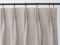 Tailored Fold Pleat curtains